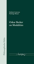 Cover: Oskar Becker on Modalities - Logos Berlin