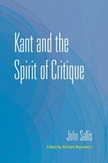 Cover: Kant and the Spirit of Critique - Indiana University Press