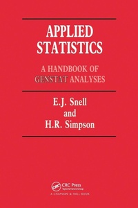 Enlarge image Cover: Applied Statistics - Chapman & Hall/CRC