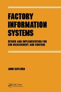 Cover: Factory Information Systems - CRC Press