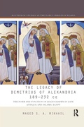 Cover: The Legacy of Demetrius of Alexandria 189-232 CE - Routledge