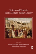 Cover: Voices and Texts in Early Modern Italian Society - Routledge