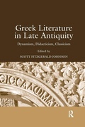 Cover: Greek Literature in Late Antiquity - Routledge