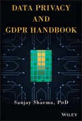 Cover: Data Privacy and GDPR Handbook - Wiley