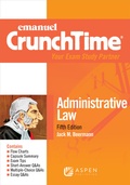 Cover: Emanuel CrunchTime for Administrative Law - Aspen Publishing