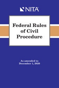 Abbildung von: Federal Rules of Civil Procedure - Wolters Kluwer Law & Business