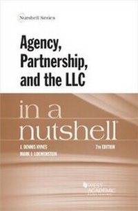 Enlarge image Cover: Agency, Partnership, and the LLC in a Nutshell - West Academic Press