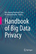 Cover: Handbook of Big Data Privacy - Springer