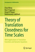 Cover: Theory of Translation Closedness for Time Scales - Springer