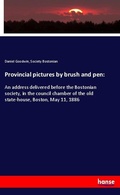 Cover: Provincial pictures by brush and pen: - Hansebooks