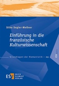 Cover: Einf&uuml;hrung in die franz&ouml;sische Kulturwissenschaft - Erich Schmidt Verlag