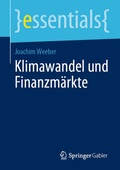 Cover: Klimawandel und Finanzm&auml;rkte - Springer Gabler