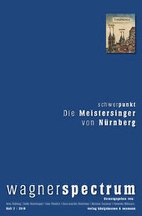 Enlarge image Cover: wagnerspectrum - Königshausen & Neumann