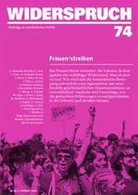 Enlarge image Cover: Widerspruch 74 - Rotpunktverlag