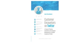 Abbildung von: Customer Encounters on Twitter - Jagiellonian University Press