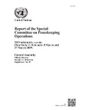 Cover: Report of the Special Committee on Peacekeeping Operations on the 2019 Substantive Session - United Nations
