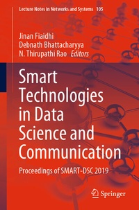 Enlarge image Cover: Smart Technologies in Data Science and Communication - Springer