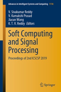 Enlarge image Cover: Soft Computing and Signal Processing - Springer