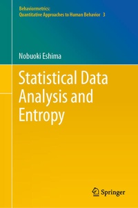 Enlarge image Cover: Statistical Data Analysis and Entropy - Springer
