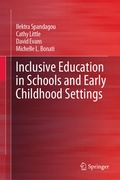 Cover: Inclusive Education in Schools and Early Childhood Settings - Springer
