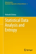 Cover: Statistical Data Analysis and Entropy - Springer