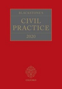 Abbildung von: Blackstone's Civil Practice 2020 - Oxford University Press