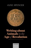 Cover: Writing About Animals in the Age of Revolution - Oxford University Press