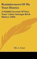 Cover: Reminiscences of My Tract District - Kessinger Publishing