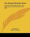 Cover: The Ruskin Birthday Book - Kessinger Publishing