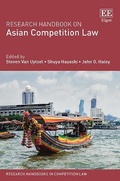 Cover: Research Handbook on Asian Competition Law - Edward Elgar Publishing