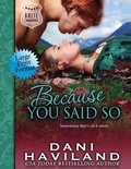 Cover: Because You Said So - Chill Out! Books