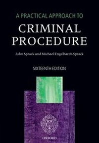 Abbildung von: A Practical Approach to Criminal Procedure - OUP eBook