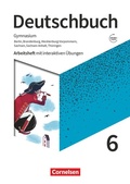 Cover: Deutschbuch Gymnasium - Berlin, Brandenburg, Mecklenburg-Vorpommern, Sachsen, Sachsen-Anhalt und Th&uuml;ringen - Ausgabe 2019 - 6. Schuljahr - Cornelsen Verlag