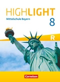Cover: Highlight - Mittelschule Bayern - 8. Jahrgangsstufe - Cornelsen Verlag