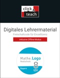 Cover: Mathe.Logo - Bayern / Mathe.Logo BY click & teach 8 II/III Box - Buchner, C.C.