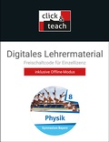 Cover: Physik - Gymnasium Bayern / Physik Gymnasium BY click & teach 8 Box - Buchner, C.C.