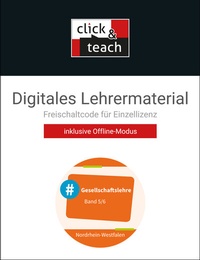Abbildung von: #Gesellschaftslehre - Nordrhein-Westfalen / #Gesellschaftslehre NRW click & teach 5/6 Box - Buchner, C.C.