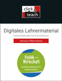 Abbildung von: Kolleg Politik und Wirtschaft - Niedersachsen - neu / Koll. Polit u. Wirtsch. NI click & teach QP 13 Box - Buchner, C.C.