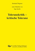 Cover: Toleranzkritik - kritische Toleranz - Cuvillier Verlag