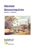 Cover: Grevener Geschichtsbl&auml;tter 9 (2018/2019) - Stadt Greven