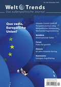 Cover: Quo vadis, Europ&auml;ische Union? - WeltTrends