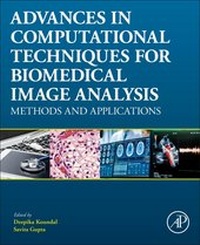 Enlarge image Cover: Advances in Computational Techniques for Biomedical Image Analysis - Academic Press