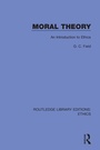 Cover: Moral Theory - Routledge
