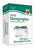 Cover: GCSE Geography Edexcel B Revision Question Cards - Coordination Group Publications Ltd (CGP)
