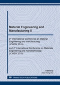 Cover: Material Engineering and Manufacturing II - Trans Tech Publications Ltd