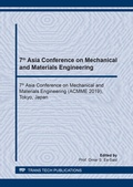 Cover: 7th Asia Conference on Mechanical and Materials Engineering - Trans Tech Publications Ltd