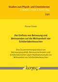 Abbildung von: Der Einfluss von Betreuung und Betreuenden auf die Wirksamkeit von Schülerlaborbesuchen - Logos Berlin