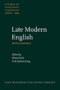 Cover: Late Modern English - John Benjamins Publishing Co