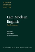 Cover: Late Modern English - John Benjamins Publishing Company