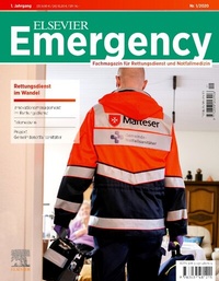 Abbildung von: Elsevier Emergency. Rettungsdienst im Wandel. 1/2020 - Urban & Fischer